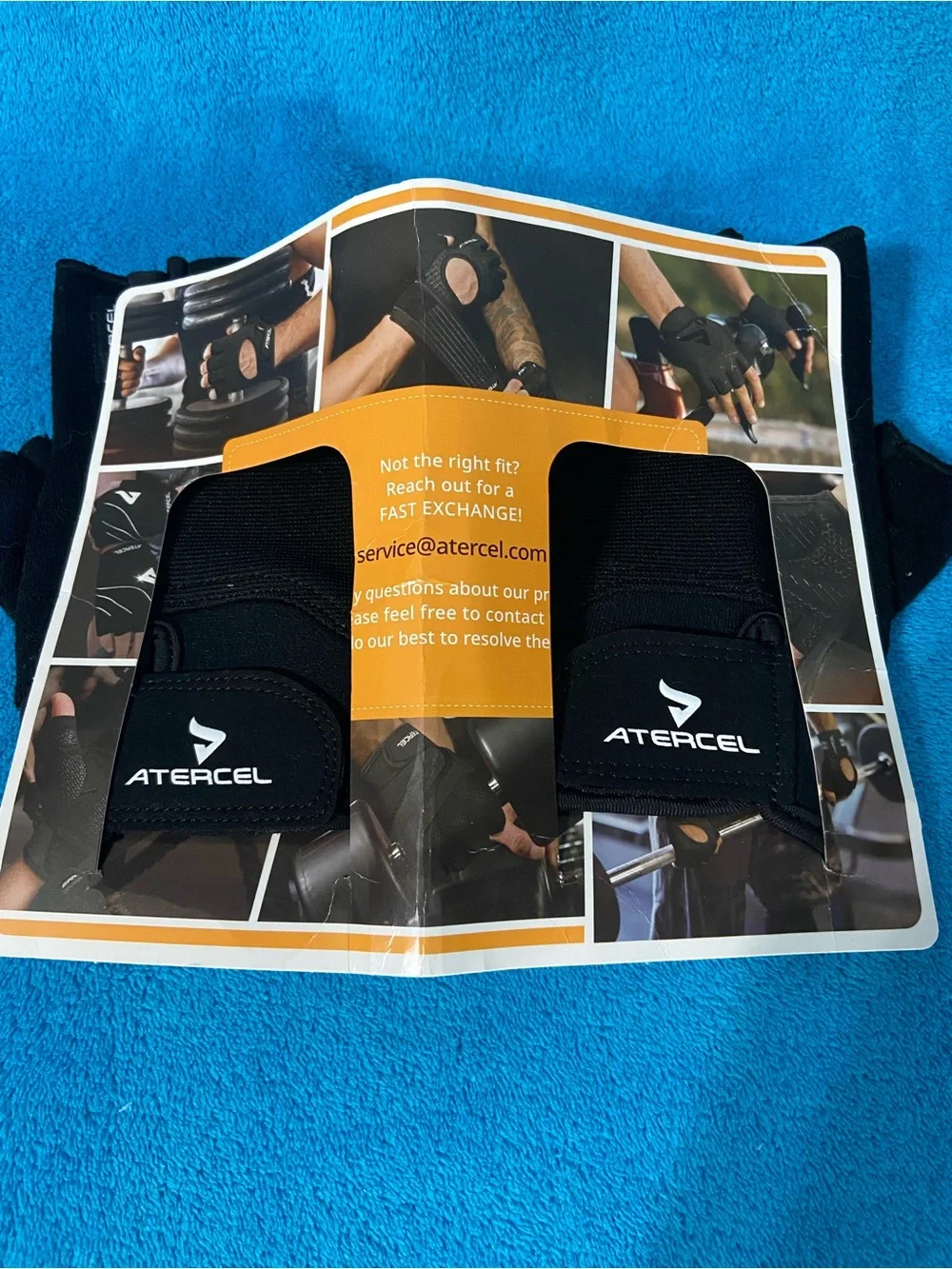 Black Half-Finger VR/AR Controller Gloves